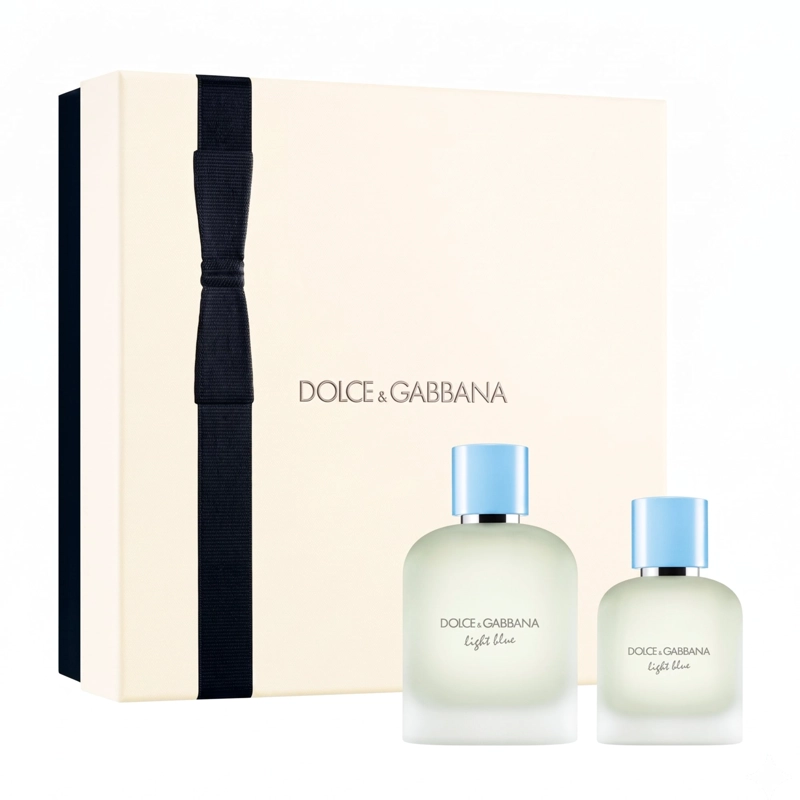 DOLCE & GABBANA LIGHT BLUE SET EDT 100ML + 50ML HOMBRE - 1