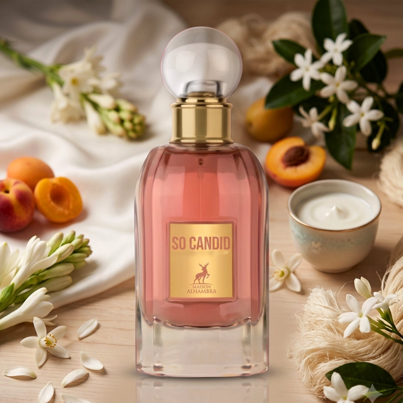 MAISON ALHAMBRA SO CANDID ROUGE EDP 85ML MUJER - 3