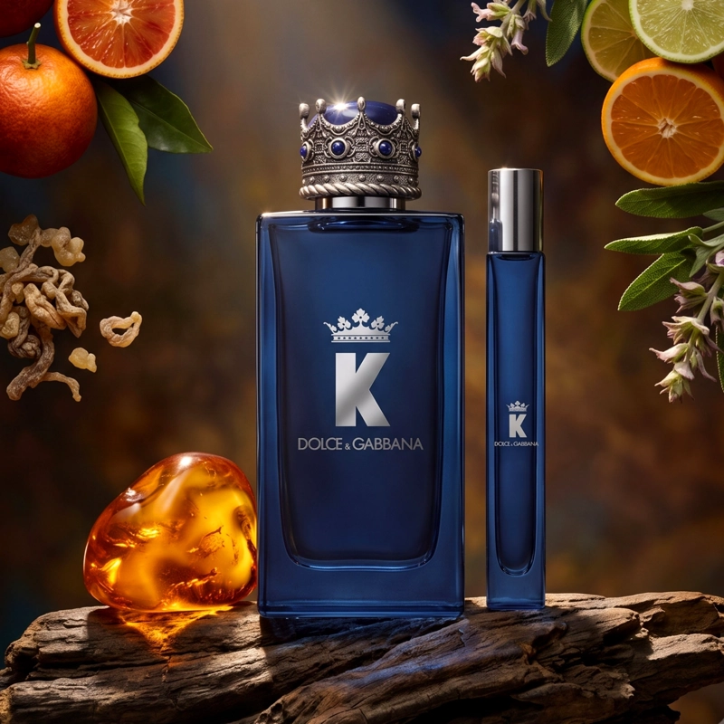 DOLCE & GABBANA K POUR HOMME SET PARFUM 100ML + EDP 10ML HOMBRE - 3