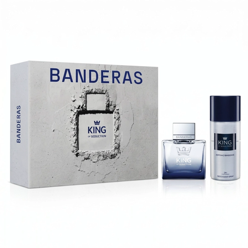 ANTONIO BANDERAS KING OF SEDUCTION SET EDT 100ML + DEO 150ML HOMBRE - 1