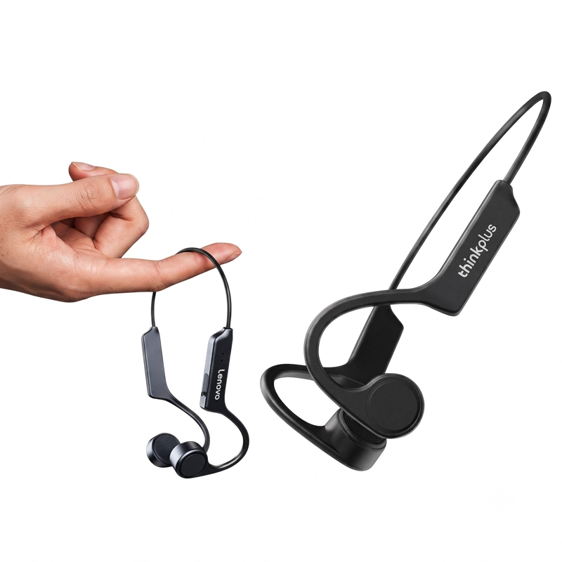 LENOVO X4 BLACK CONDUCCION OSEA AUDIFONOS BLUETOOTH - 4