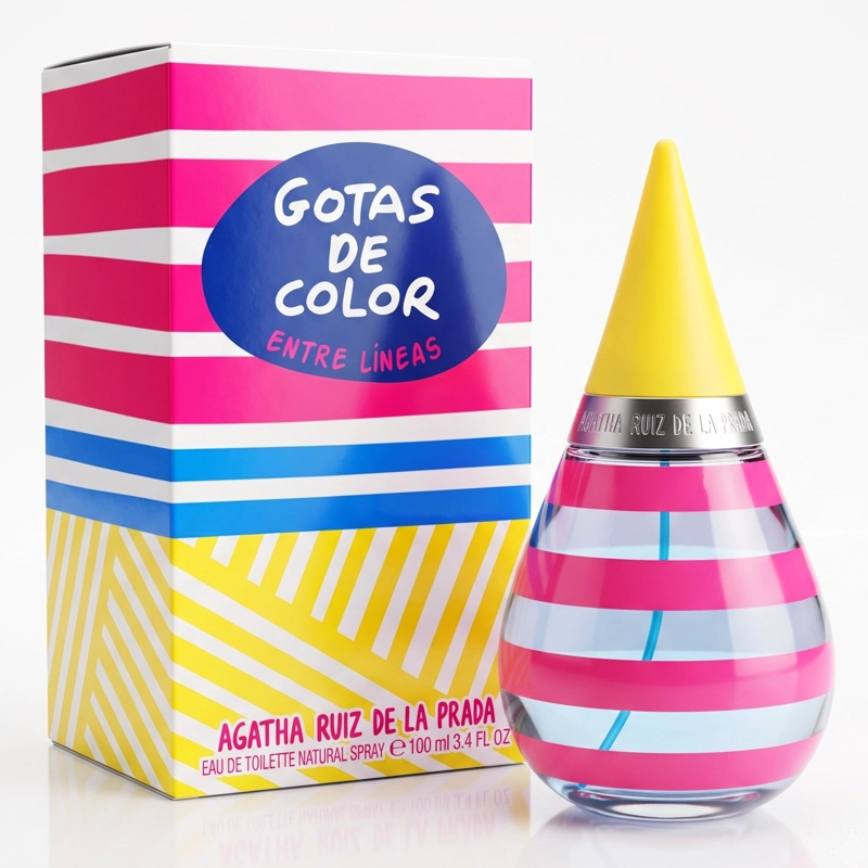 AGATHA RUIZ DE LA PRADA GOTAS DE COLOR ENTRE LINEAS EDT 100ML MUJER - 1