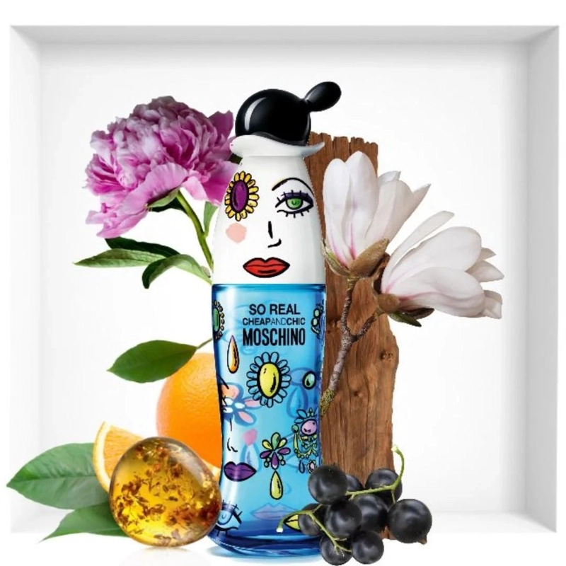 MOSCHINO SO REAL CHEAP AND CHIC EDT 100ML MUJER - 3