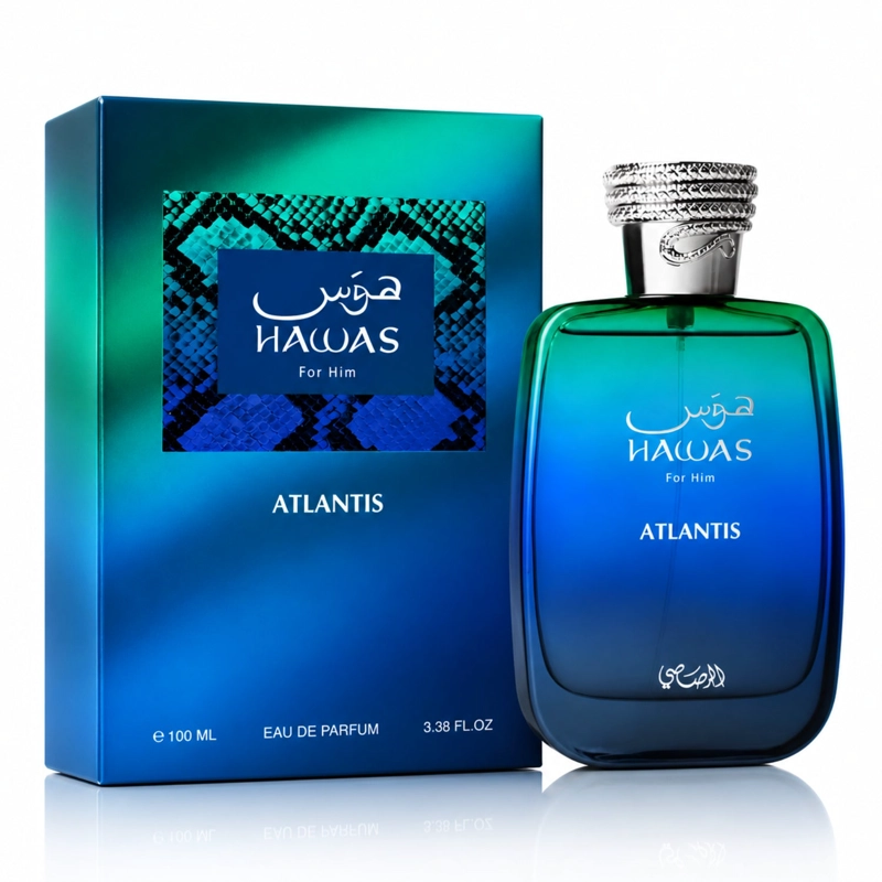 RASASI HAWAS FOR HIM ATLANTIS EDP 100ML HOMBRE - 1
