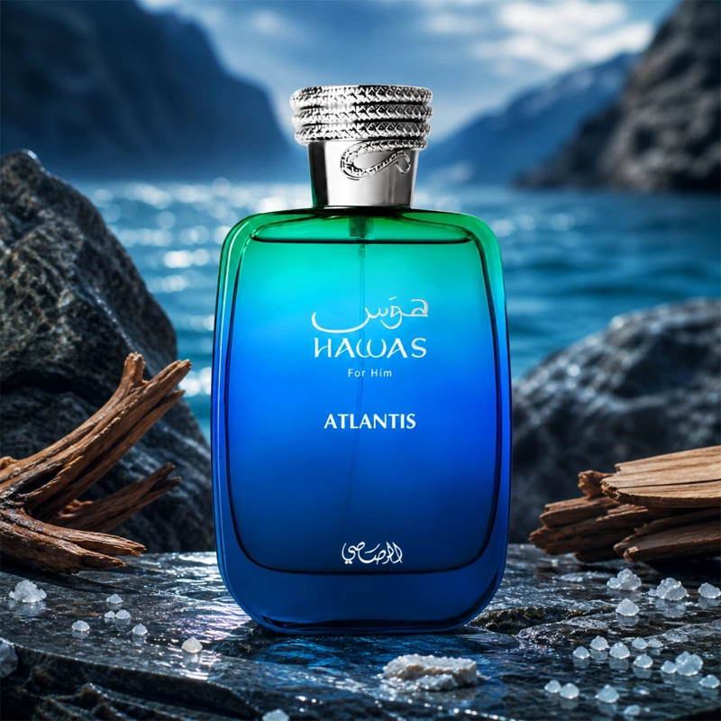 RASASI HAWAS FOR HIM ATLANTIS EDP 100ML HOMBRE - 3