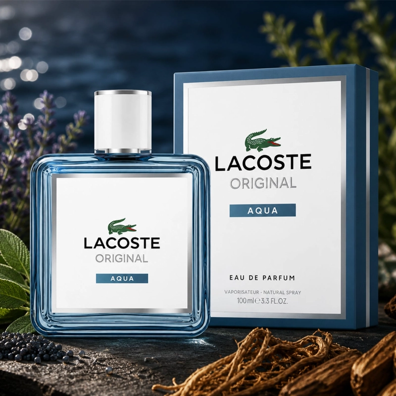 LACOSTE ORIGINAL AQUA EDP 100ML HOMBRE - 3