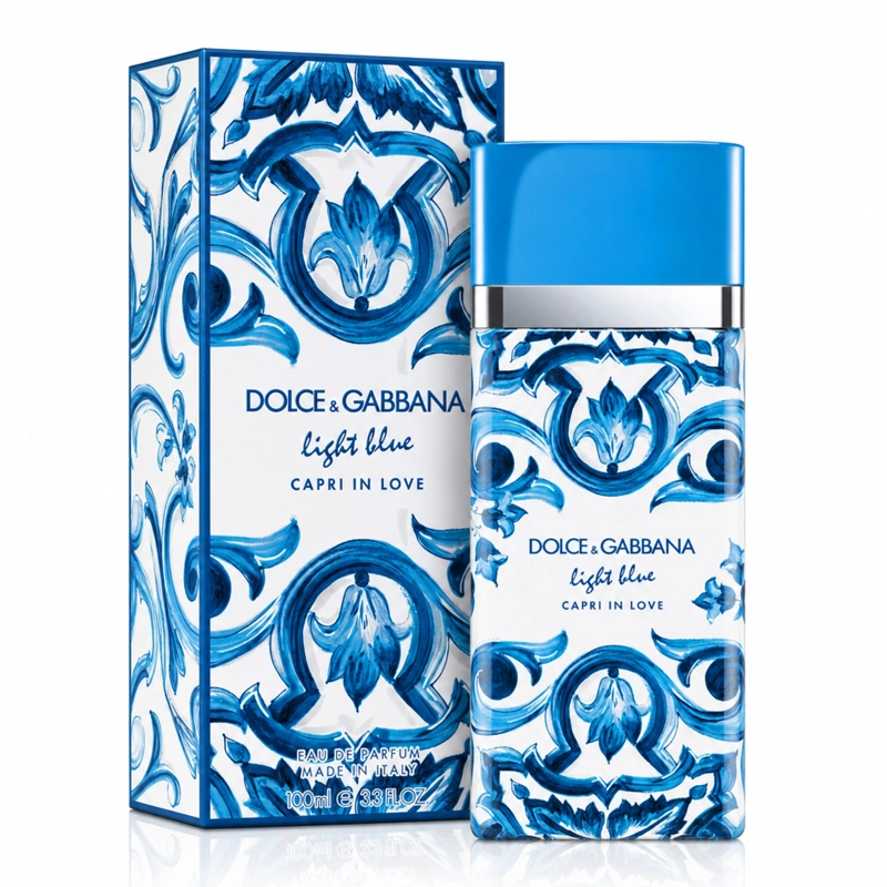 DOLCE & GABBANA LIGHT BLUE CAPRI IN LOVE EDP 100ML MUJER - 1