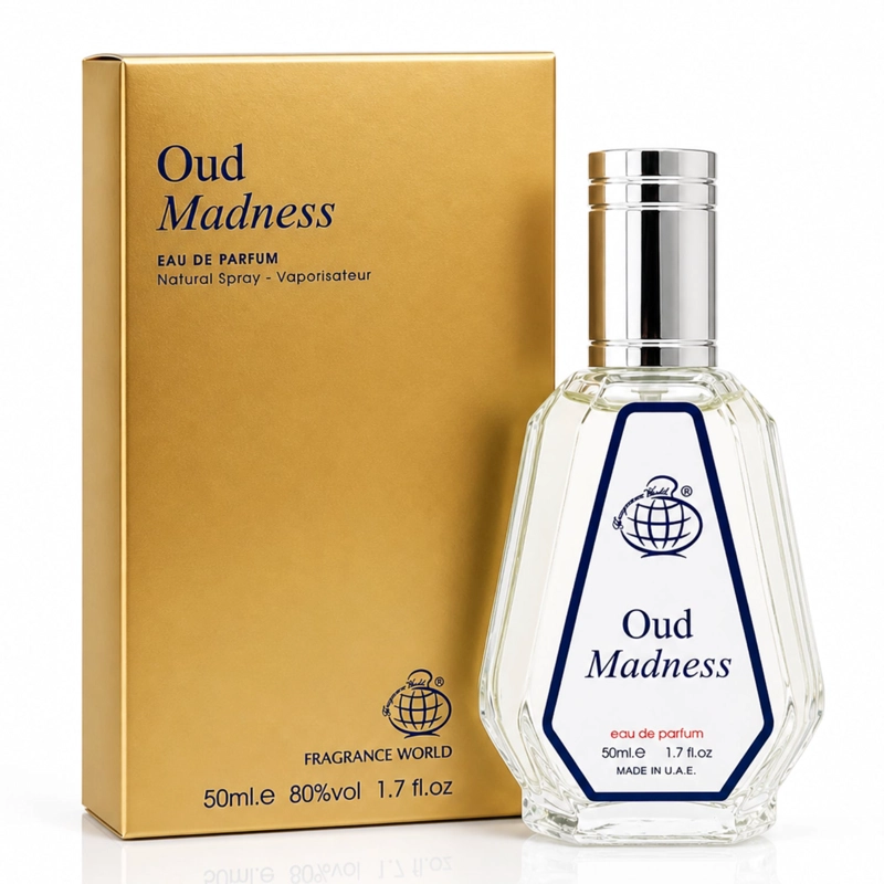 FRAGRANCE WORLD OUD MADNESS EDP 50ML HOMBRE - 1