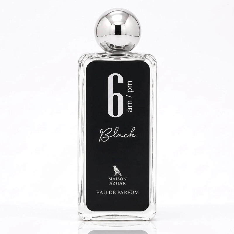 MAISON AZHAR 6 AM PM BLACK EDP 100ML HOMBRE - 2