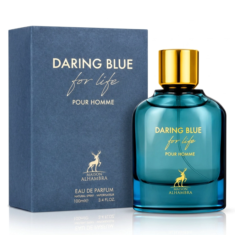 MAISON ALHAMBRA DARING BLUE FOR LIFE POUR HOMME EDP 100ML HOMBRE - 1