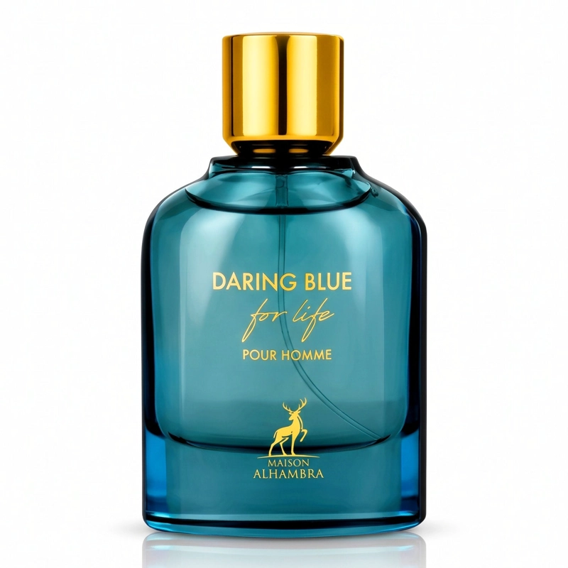 MAISON ALHAMBRA DARING BLUE FOR LIFE POUR HOMME EDP 100ML HOMBRE - 2