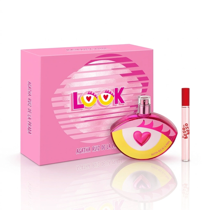 AGATHA RUIZ DE LA PRADA LOOK SET EDT 80ML + DE BESO EN BESO 10ML - 1