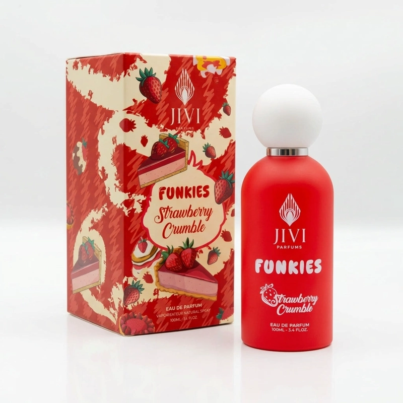JIVI PARFUMS FUNKIES STRAWBERRY CRUMBLE EDP 100ML MUJER - 1
