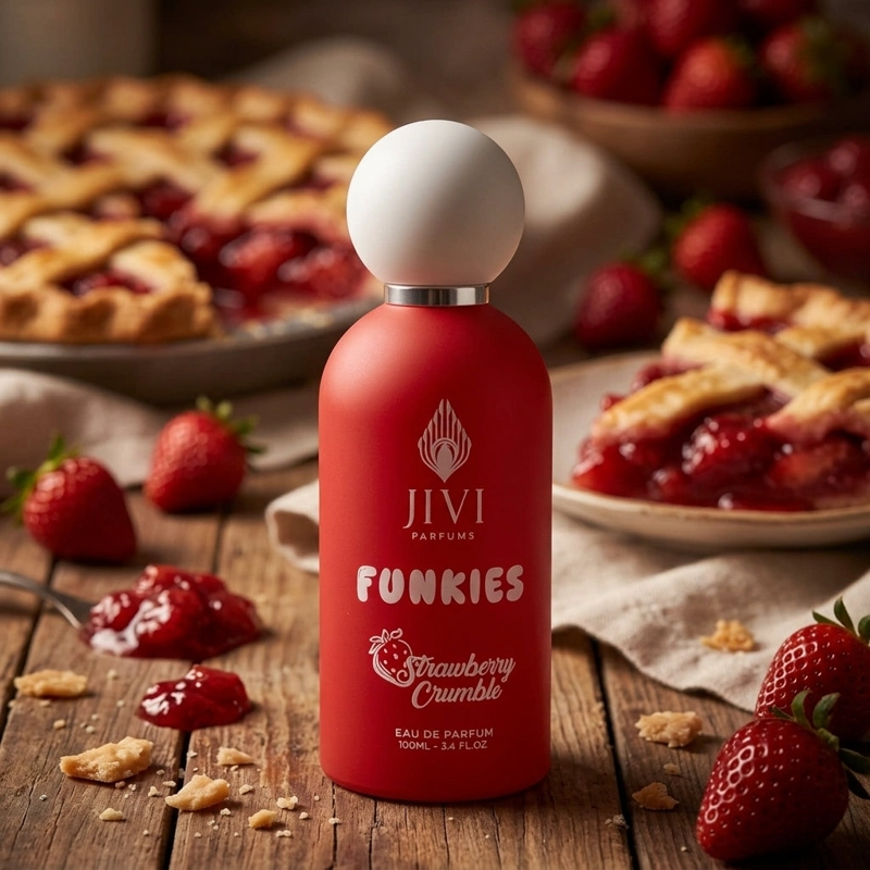 JIVI PARFUMS FUNKIES STRAWBERRY CRUMBLE EDP 100ML MUJER - 3