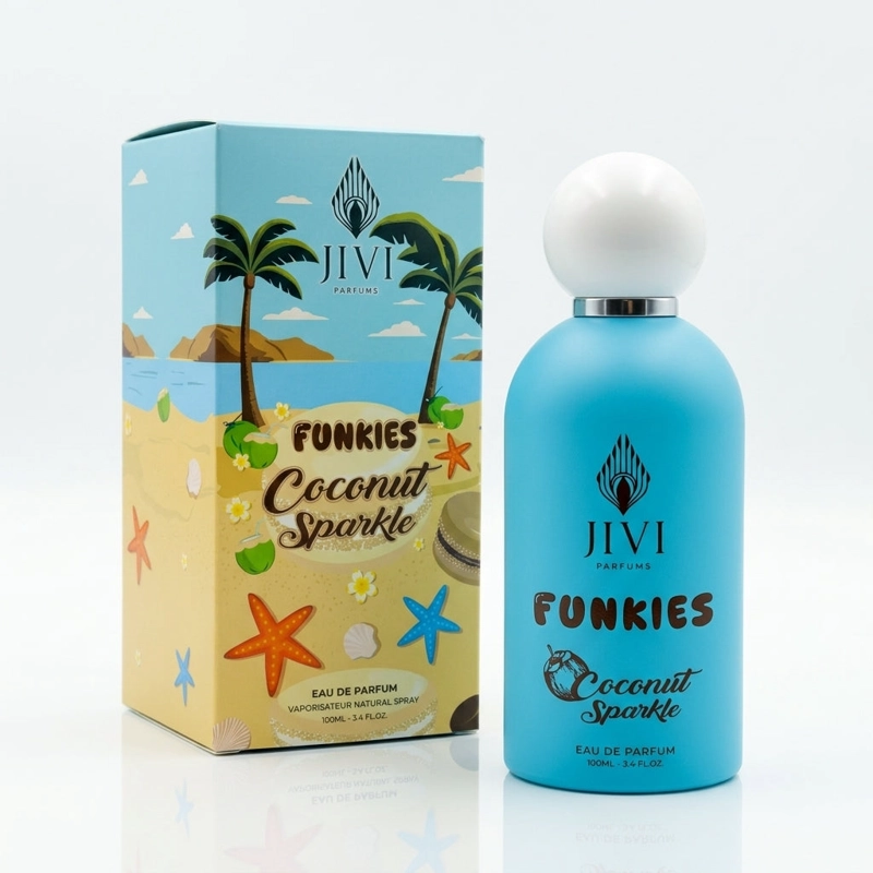 JIVI PARFUMS FUNKIES COCONUT SPARKLE EDP 100ML UNISEX - 1