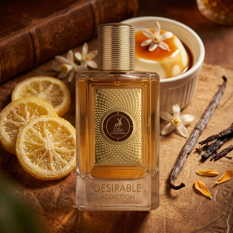 MAISON ALHAMBRA DESIRABLE ADDICTION EDP 100ML MUJER - 3