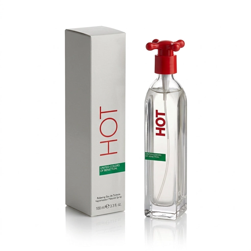 BENETTON HOT FOR HER (CON CAJA) EDT 100ML MUJER - 1