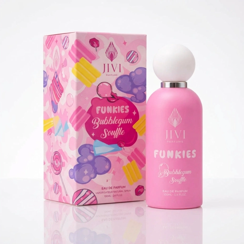 JIVI PARFUMS FUNKIES BUBBLEGUM SOUFFLE EDP 100ML MUJER - 1
