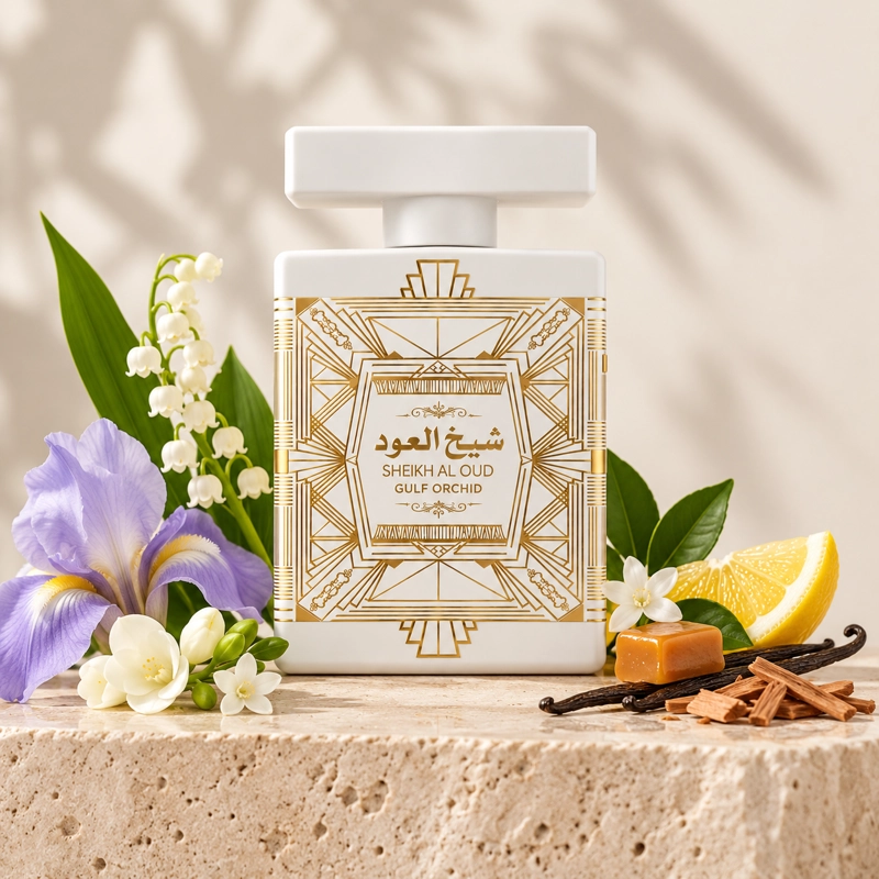 GULF ORCHID SHEIKH AL OUD WHITE EDP 100ML UNISEX - 3
