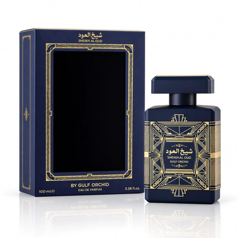 GULF ORCHID SHEIKH AL OUD BLUE EDP 100ML UNISEX - 1