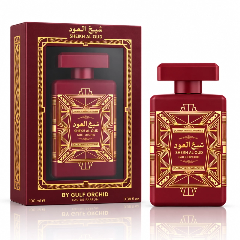 GULF ORCHID SHEIKH AL OUD RED EDP 100ML UNISEX - 1