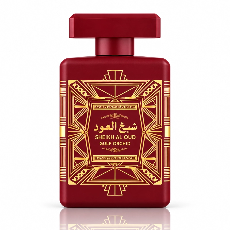 GULF ORCHID SHEIKH AL OUD RED EDP 100ML UNISEX - 2