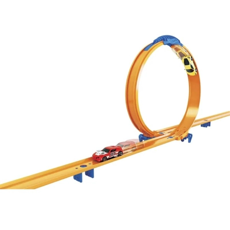 CAJA GUARDA AUTOS Y PISTA HOT WHEELS 3 EN 1 - 4
