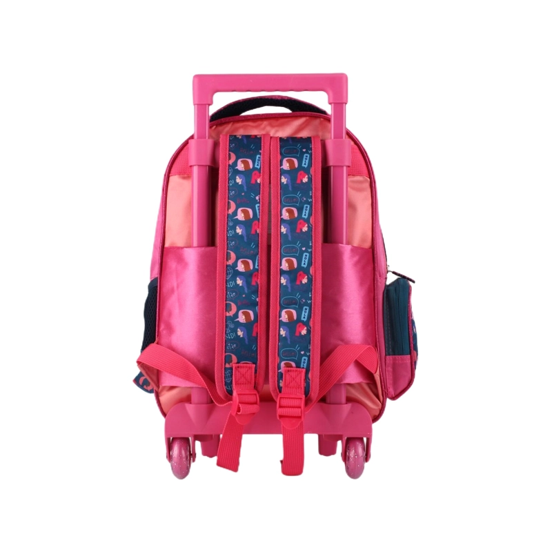 MOCHILA CON RUEDAS LENTEJUELAS BARBIE - 4