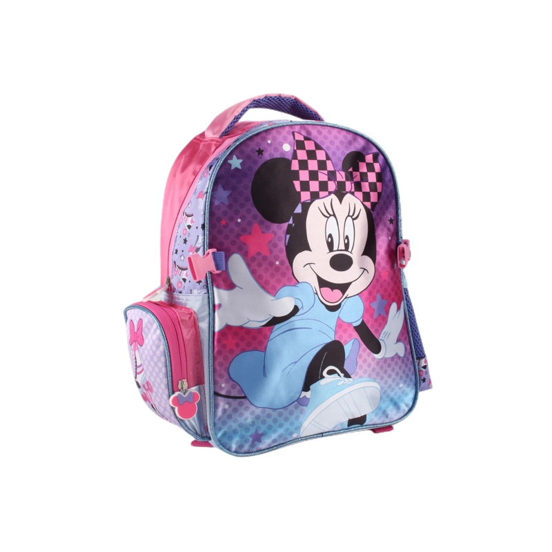 SET MOCHILA DE SATIN CON LONCHERA MINNIE 14' - 3