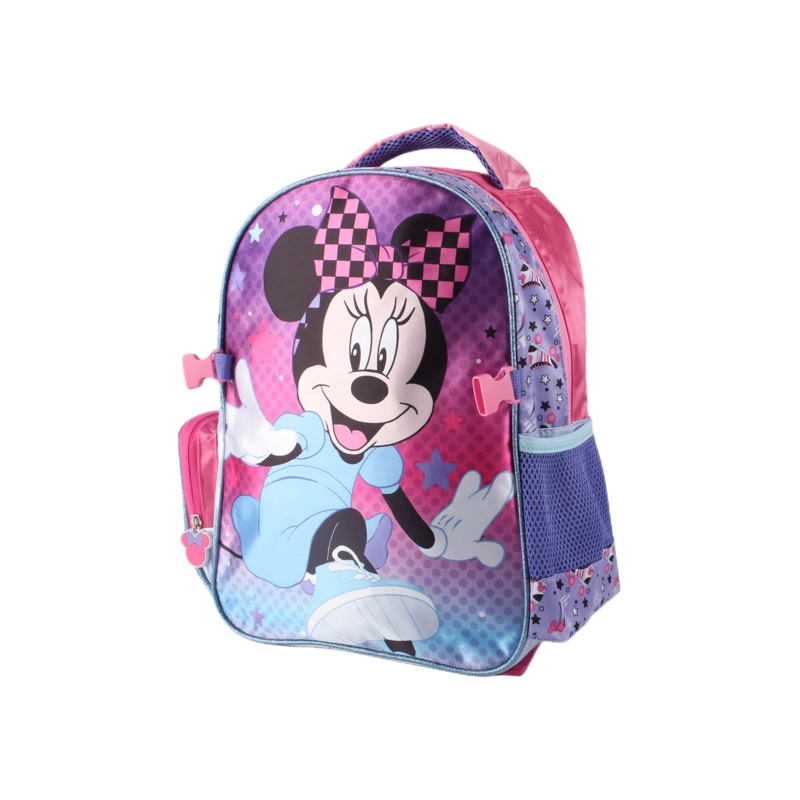 SET MOCHILA DE SATIN CON LONCHERA MINNIE 14' - 4