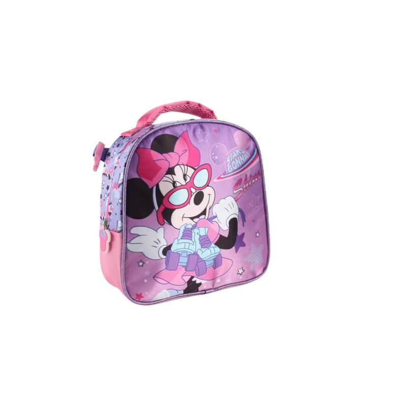 SET MOCHILA DE SATIN CON LONCHERA MINNIE 14' - 7