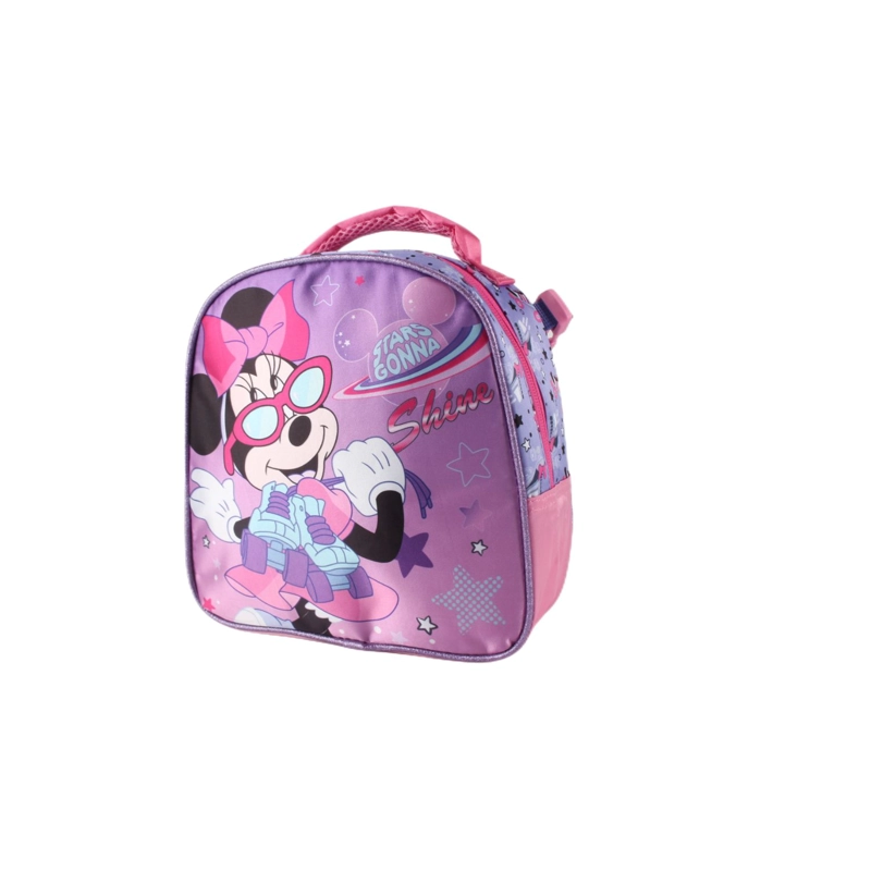 SET MOCHILA DE SATIN CON LONCHERA MINNIE 14' - 8