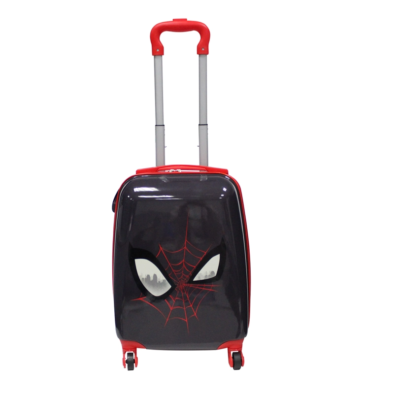 MALETA INFANTIL 4 RUEDAS SPIDERMAN 16'' - 1