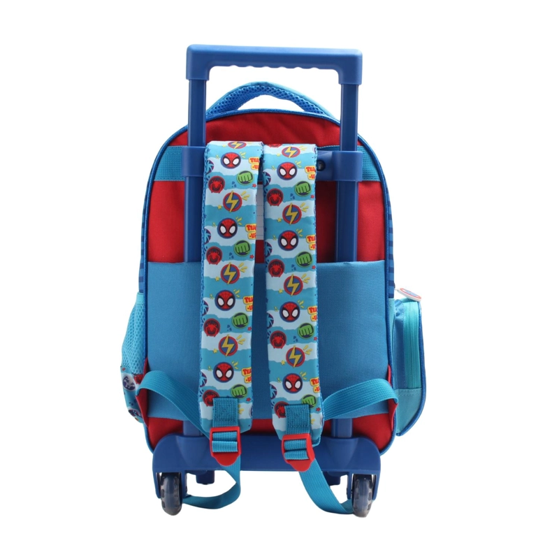 MOCHILA INFANTIL CON RUEDAS SPIDEY - 4