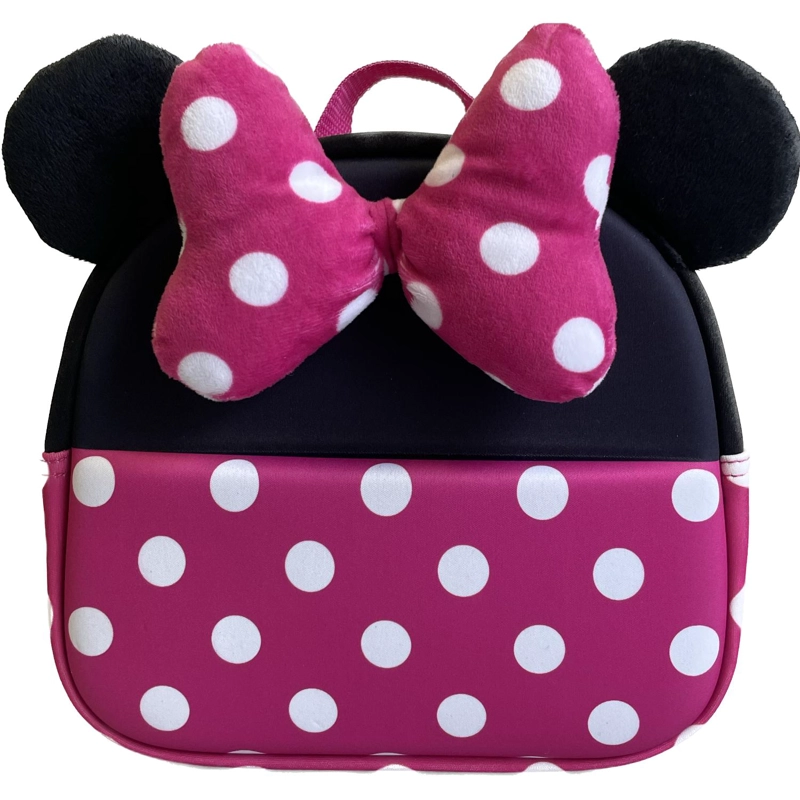 MOCHILA PRE-ESCOLAR 3D MINNIE CON TIRANTE - 1