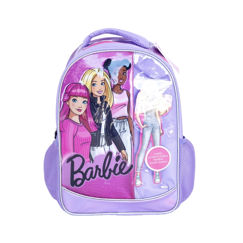 MOCHILA CON BOLSILLO BARBIE WITHOUT DOLL - 1