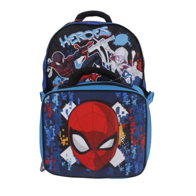 MOCHILA CON LONCHERA SPIDERMAN - 2