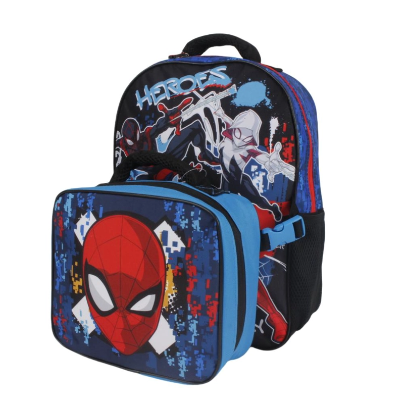 MOCHILA CON LONCHERA SPIDERMAN - 5
