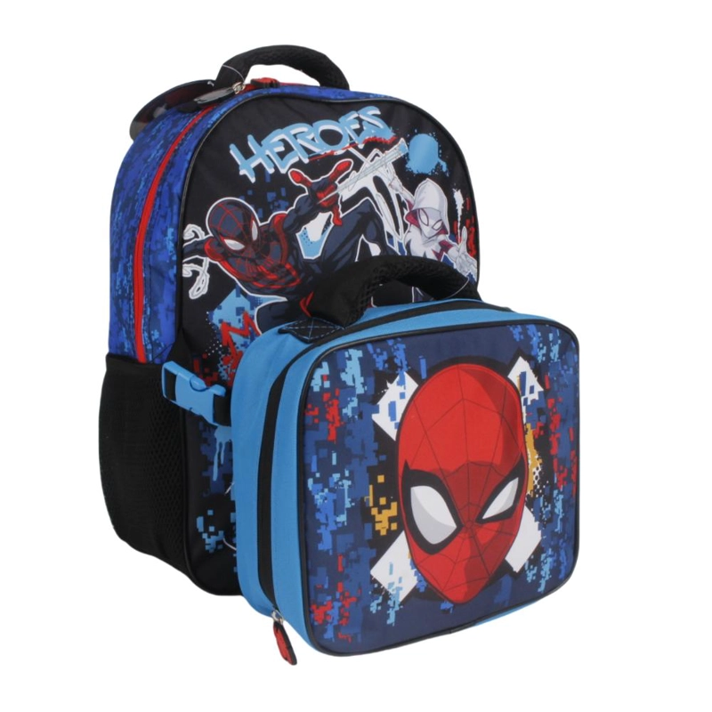 MOCHILA CON LONCHERA SPIDERMAN - 6