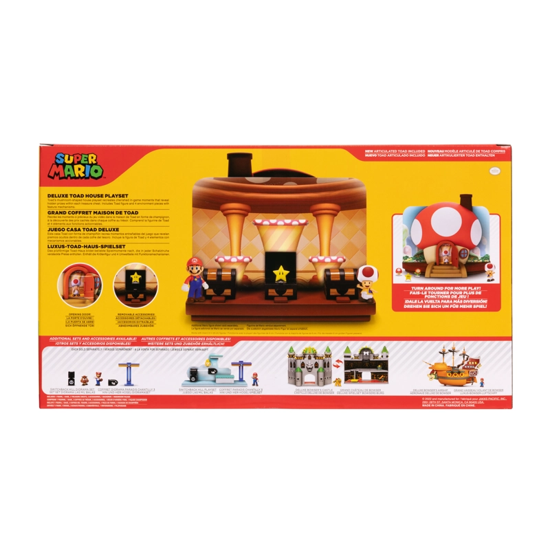PLAYSET CASA DE TOAD SUPER MARIO NINTENDO - 4