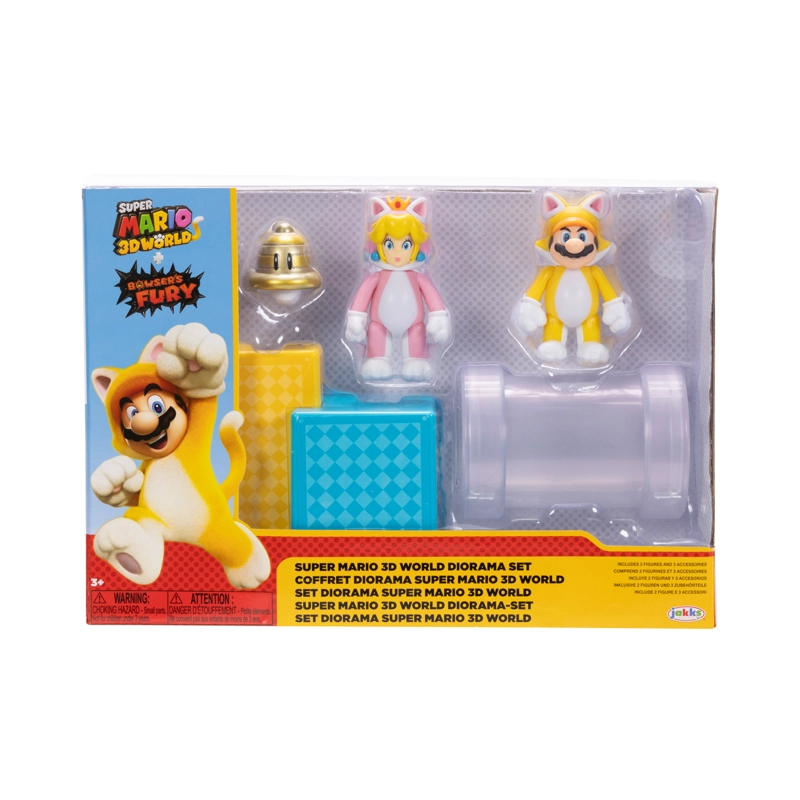 SET DIORAMA NINTENDO SUPER MARIO 3D WORLD - 2