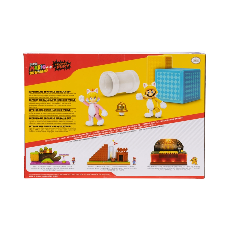 SET DIORAMA NINTENDO SUPER MARIO 3D WORLD - 7