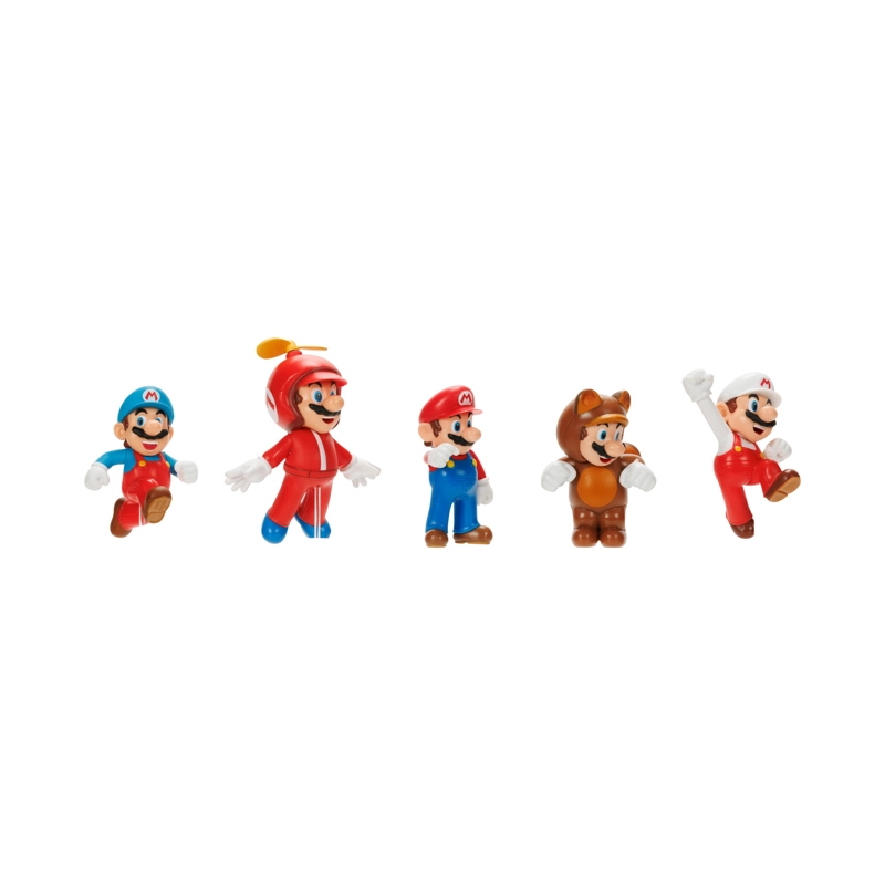 PACK 5 FIGURAS NINTENDO MARIO DISFRAZADO 6 CM - 2
