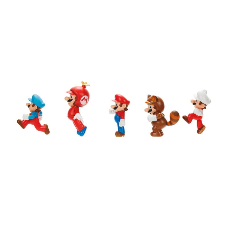 PACK 5 FIGURAS NINTENDO MARIO DISFRAZADO 6 CM - 3