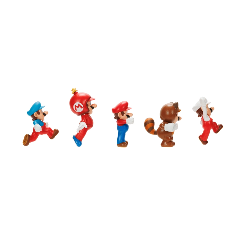 PACK 5 FIGURAS NINTENDO MARIO DISFRAZADO 6 CM - 4