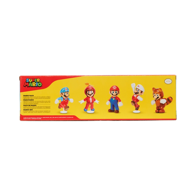 PACK 5 FIGURAS NINTENDO MARIO DISFRAZADO 6 CM - 6