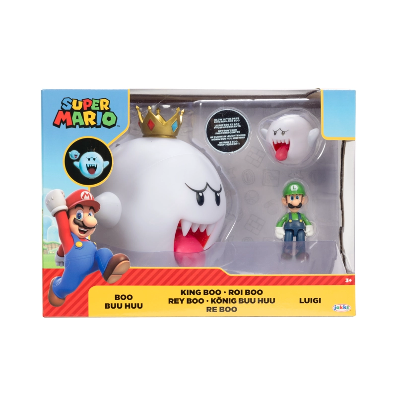 KING BOO, LUIGI Y BOO SUPER MARIO - 3