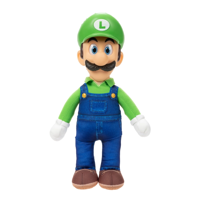 SUPER MARIO MOVIE PELUCHE DE LUIGI DE 30CM - 3