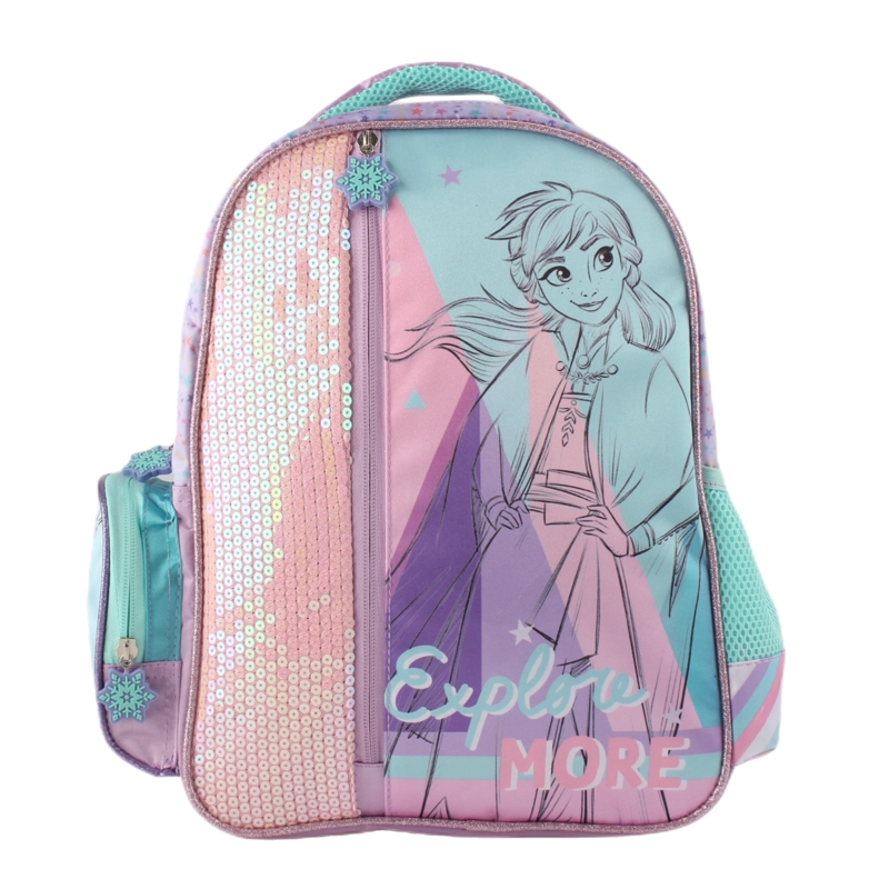 MOCHILA CON LENTEJUELA FROZEN - 1