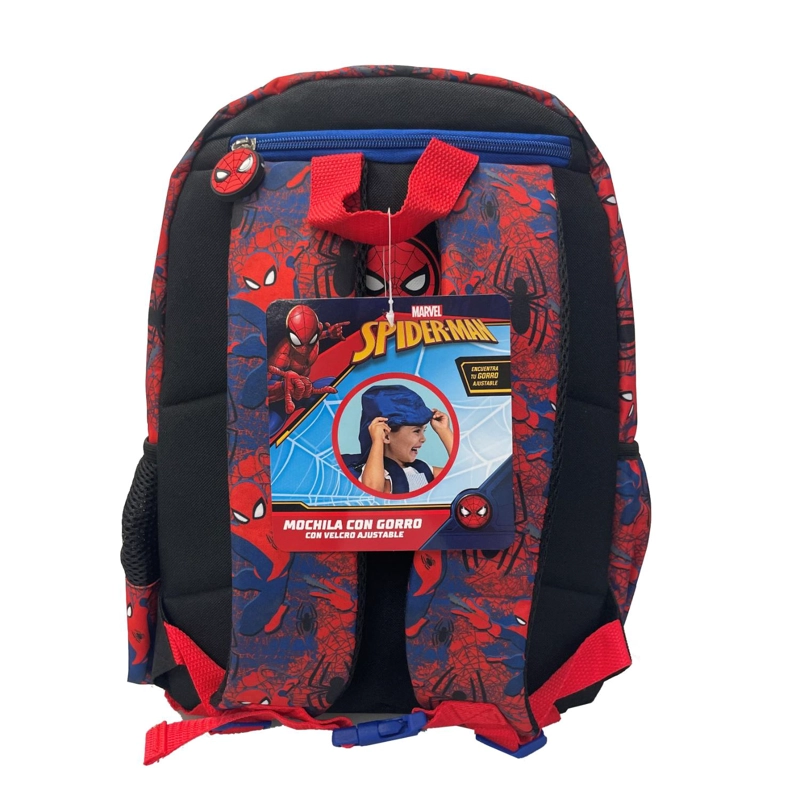 MOCHILA CON CAPUCHA SPIDERMAN - 4